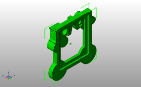 我们爱你相框斜视图