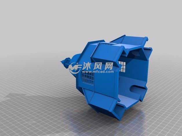 小教堂模型模型图