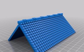 小石屋模型房顶