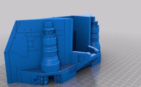 星际战争T47宇宙飞船炮架