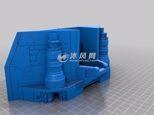 星际战争T47宇宙飞船炮架