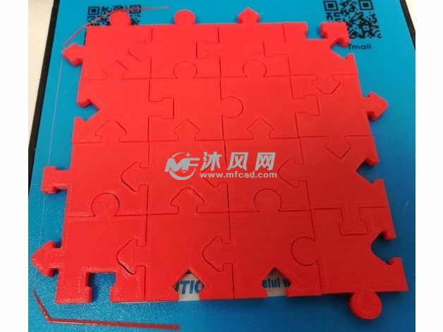  形状拼图模型实物图