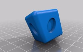 正交六面体模型零件图