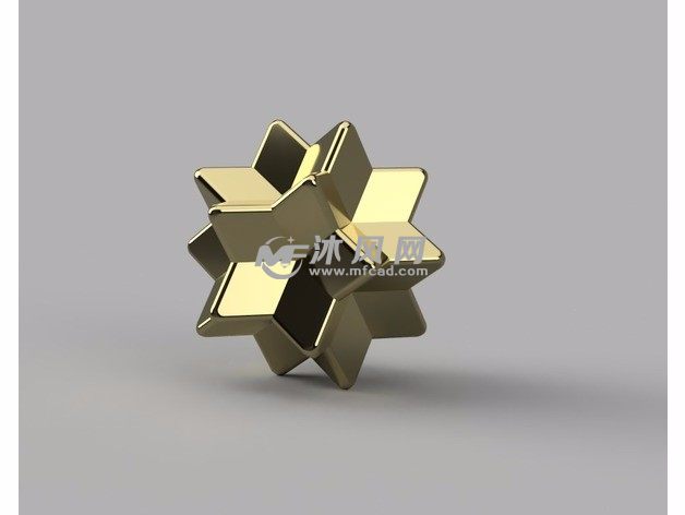 正交六面体模型设计图