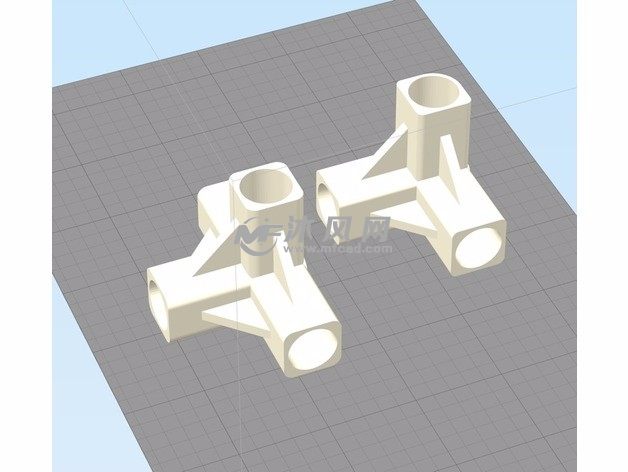 直角连接器效果图