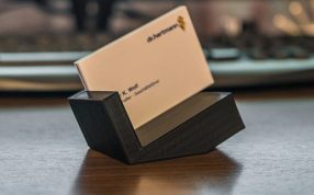 直角名片盒斜视图