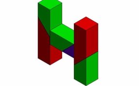 H形积木平H效果图