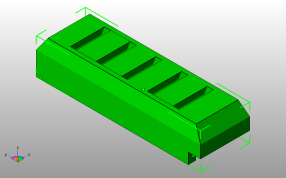  SD卡卡盒抽屉斜视图