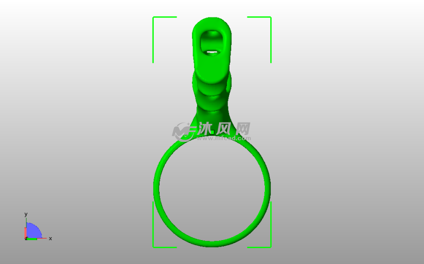 不倒翁底座俯视图