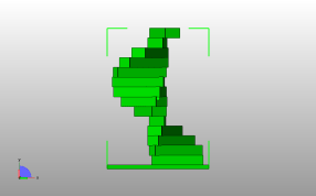 楚门的世界阶梯侧视图