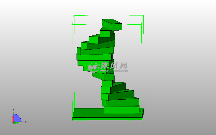 楚门的世界阶梯主视图