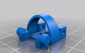 电线固定器后视图