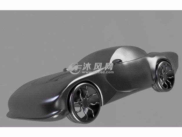 概念汽车模型效果图