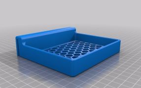 花盆底托模型斜视图