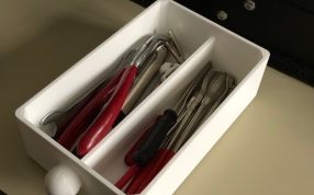 简易工具箱俯视图