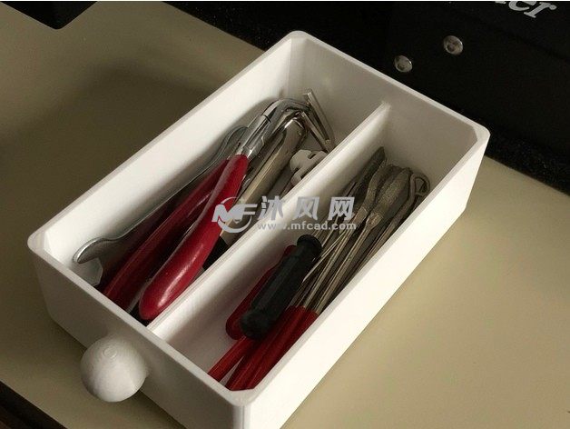 简易工具箱俯视图