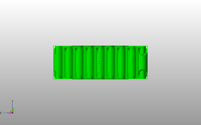铰链手镯模型侧视图
