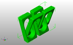 绝地锁链模型斜视图