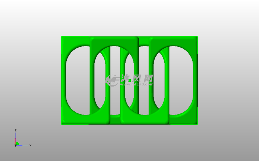 绝地锁链模型侧视图