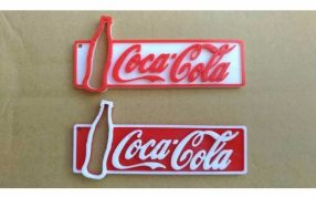 可口可乐瓶钥匙链实物图