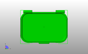  组装测试箱箱子俯视图