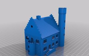 德国小城堡模型图