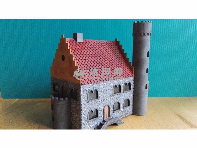 德国小城堡主视图