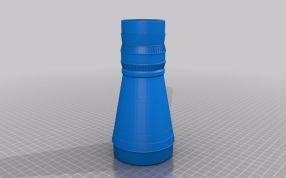 航空火箭模型筒下