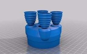 航空火箭模型底座