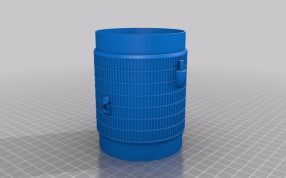 航空火箭模型筒中