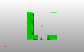 滑动固定块侧视图