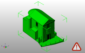 基耶萨小屋斜视图