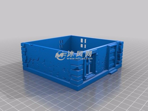 诺曼底小屋模型图