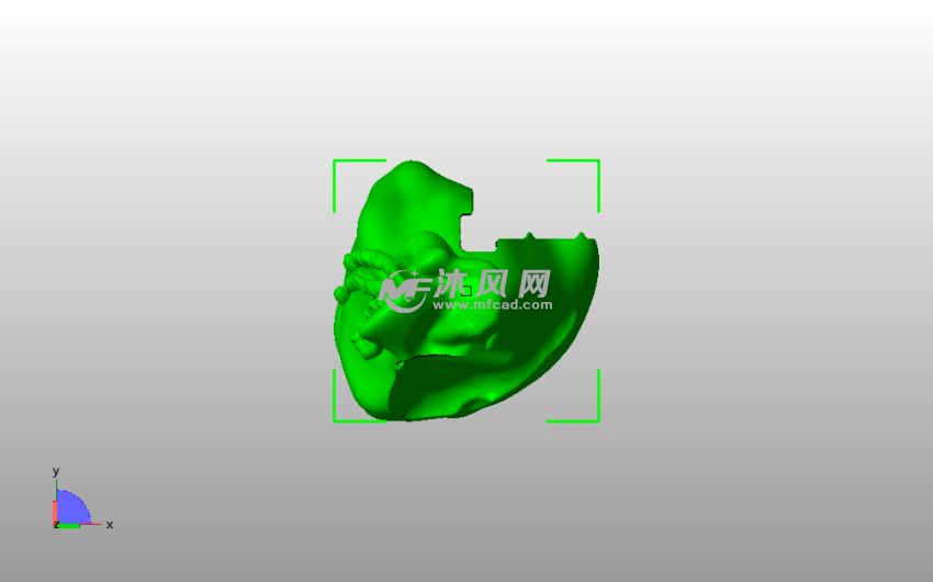 圣诞节礼物袋俯视图