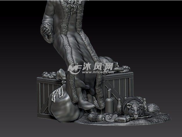 圣诞节礼物袋效果图