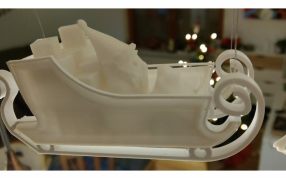 圣诞雪橇车实物图