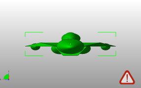 太空巡洋舰主视图