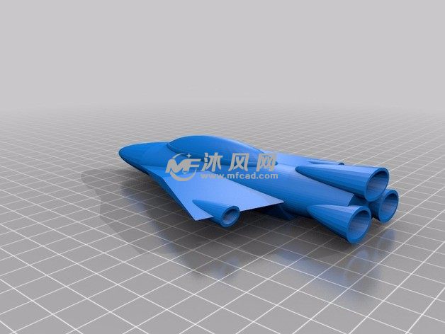 太空巡洋舰斜视图