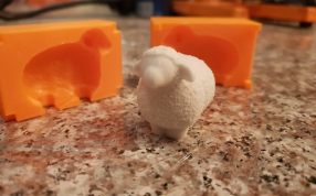 小绵羊模具出炉小绵羊