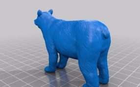 小棕熊模型模型图