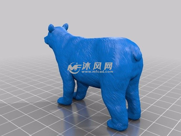 小棕熊模型模型图