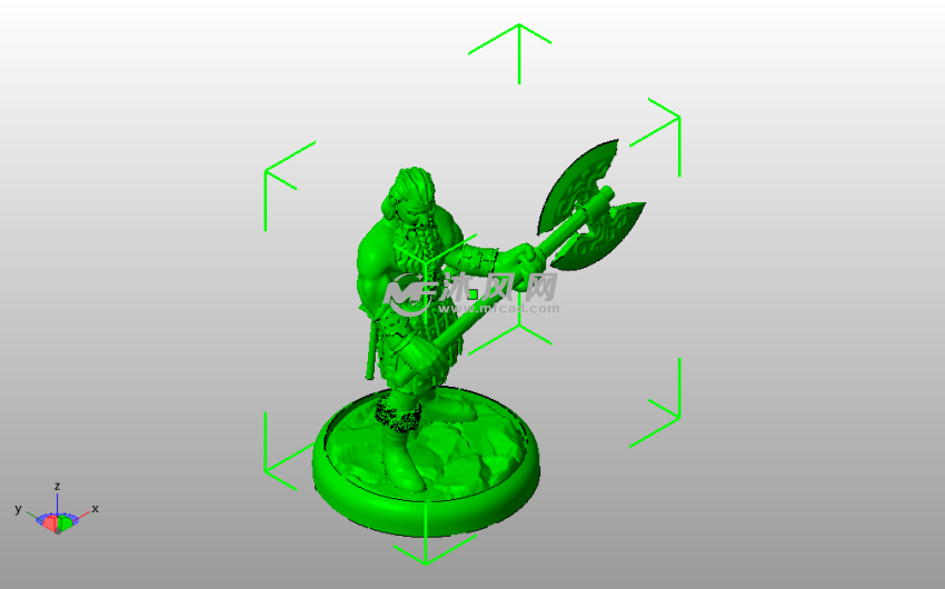 野蛮补锅匠斜视图