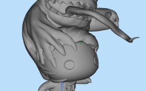 Q版毒液打印模型