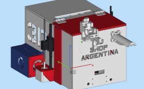 仪器壳体三维模型