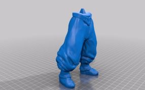  Super Buu全身像腿