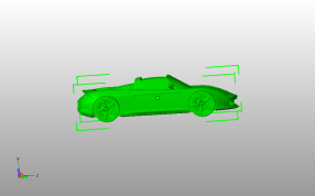 保时捷卡宴侧视图