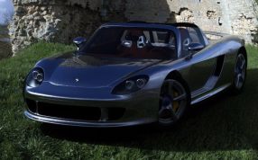 保时捷卡宴实物图