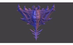 巢穴领主模型俯视图