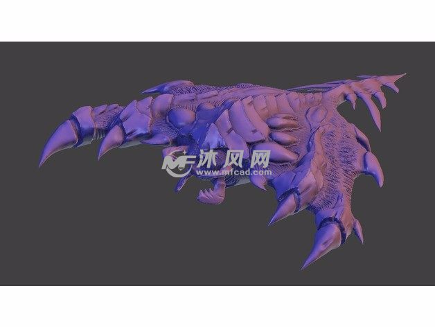 巢穴领主模型主视图