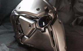 机器人面具实物图